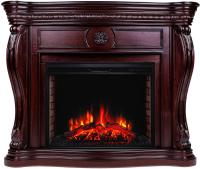 Real-Flame Barcelona 26/33 AO с очагом Epsilon 33 электрокамин с широким очагом 2D