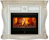 Real-Flame Barcelona 26/33 WT с очагом 3D Novara электрокамин с широким очагом 3D