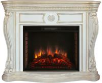 Real-Flame Barcelona 26/33 WT с очагом Epsilon 26 S IR электрокамин с широким очагом 2D