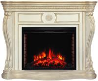 Real-Flame Barcelona 26/33 WT с очагом Epsilon 33 электрокамин с широким очагом 2D