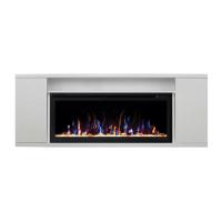 Real-Flame Bergen BV/42 (WT-P591) с очагом Saphir 42 линейный электрокамин