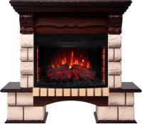 Real-Flame BOLERO 25/25.5 NT с очагом FIREFIELD 25 электрокамин с широким очагом 3D