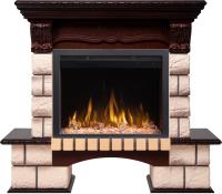 Real-Flame BOLERO 25/25.5 NT с очагом SAPHIR 25.5 электрокамин с широким очагом 3D