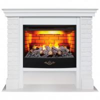 Real-Flame BRIXTON 25.5 WT с очагом FIRESTAR 25.5 3D электрокамин с широким очагом 3D