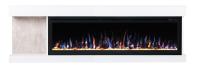 Real-Flame CONTEMPO 60 WT с очагом SAPHIR 60 линейный электрокамин
