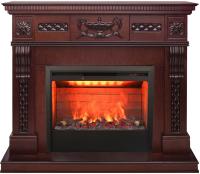 Real-Flame Corsica Lux 25.5/26 AO с очагом 3D Helios 26 электрокамин с широким очагом 3D