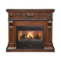 Real-Flame Corsica Lux 26 AO с очагом 3D Novara электрокамин с широким очагом 3D