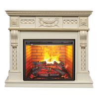 Real-Flame Corsica Lux 26 WT с очагом 3D Leeds 26 пристенный электрокамин