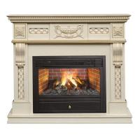 Real-Flame Corsica Lux 26 WT с очагом 3D Novara электрокамин с широким очагом 3D