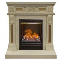 Real-Flame Corsica STD/EUG WT с очагом 3D Olympic практичный пылающий камин