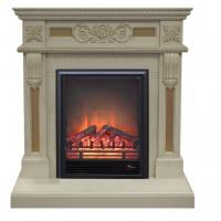 Real-Flame Corsica STD/EUG WT с очагом Eugene с защитой от перегрева камин в частный дом