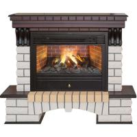 Real-Flame Country 26 AO с очагом 3D Novara 26 с увлажнителем керамический каминный комплект