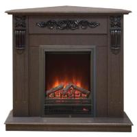 Real-Flame Dominica Corner STD/EUG DN с очагом Eugene угловой камин электрический с эффектом пламени