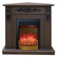 Real-Flame Dominica Corner STD/EUG DN с очагом Rimini в квартиру угловой камин электрический