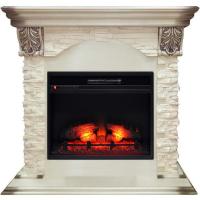 Real-Flame Dublin LUX STD/EUG/24 WT Eridan 24 электрокамин с широким очагом 2D