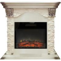 Real-Flame Dublin LUX STD/EUG/24 WT Kendal 24 электрокамин с широким очагом 2D