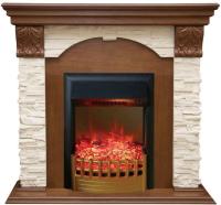 Real-Flame Dublin LUX STD/EUG AO с очагом Rimini электрический камин для современного частного дома
