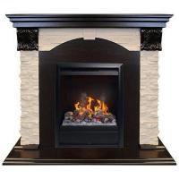 Real-Flame Dublin LUX STD/EUG с очагом 3D Olympic Тление натуральных дров фронтальный электрический камин