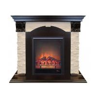 Real-Flame Dublin LUX STD/EUG/24 AO DN-856 с очагом Eugene темный орех электрический камин