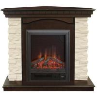 Real-Flame Elford Corner STD/EUG с очагом Eugene уютный декоративный электрокамин