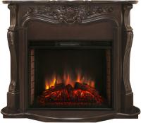 Real-Flame Ellada 33 AO с очагом Epsilon 26 S IR электрокамин с широким очагом 2D