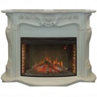 Real-Flame Ellada 33 WT с очагом Firespace 33 S IR качественный современный электокамин