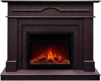 Real-Flame Forli 25,5/26 DN с очагом Moonblaze Lux Bl/Br электрокамин с широким очагом 2D