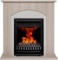 Real-Flame HANNA STD LO с очагом 3D OREGAN электрокамин с широким очагом 3D