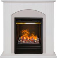 Real-Flame HANNA STD WT с очагом 3D OLYMPIC электрокамин с широким очагом 3D