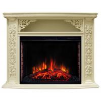 Real-Flame Izabella 33 WT с очагом Epsilon 33 S электрокамин с широким очагом 2D