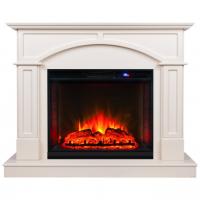 Real-Flame Jacomo 25,5 с очагом Sparta 25,5 LED электрокамин с широким очагом 2D