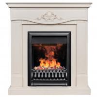 Real-Flame Junona STD/EUG WT с очагом 3D Oregan электрокамин с классическим очагом 3D