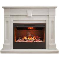 Real-Flame Kellie 25,5/26 WT с очагом 3D Helios 26 3D Электрокамин (очаг+портал) с паром и звуком
