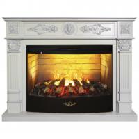 Real-Flame Leonardo 33 WT с очагом 3D Firestar 33 электрокамин с широким очагом 3D