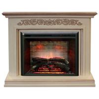 Real-Flame Leticia 26 WT с очагом Leeds 26 SD для телевизора декоративный электрокамин