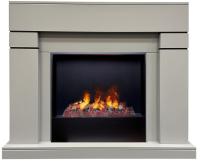 Real-Flame LINDELSE 25,5/26 GR-P715 с очагом 3D Cassette 630 (Black вставка) электрокамин с широким очагом 3D