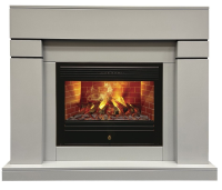 Real-Flame LINDELSE 25,5/26 GR-P715 с очагом 3D Novara электрокамин с широким очагом 3D