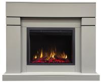 Real-Flame LINDELSE 25,5/26 GR-P715 с очагом SAPHIR 25,5 электрокамин с широким очагом 2D