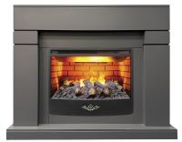 Real-Flame LINDELSE 25,5/26 GR-P718 с очагом 3D FIRESTAR 25.5 электрокамин с широким очагом 3D