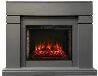 Real-Flame LINDELSE 25,5/26 GR-P718 с очагом Epsilon 26 S IR электрокамин с широким очагом 2D