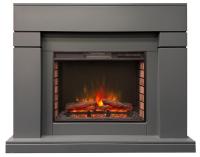 Real-Flame LINDELSE 25,5/26 GR-P718 с очагом Sparta 25,5 электрокамин с широким очагом 2D