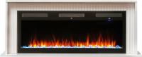 Real-Flame LORETTO E50 с очагом EMERALD 50 линейный электрокамин