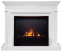 Real-Flame Marco 26 WT-591 с очагом 3D Cassette 630/Black вставка электрокамин с широким очагом 3D