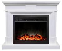 Real-Flame Marco 26 WT-591 с очагом Moonblaze Lux Bl/Br электрокамин с широким очагом 2D