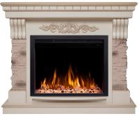 Real-Flame MARSEILLES 25,5 WT с очагом SAPHIR 25.5 электрокамин с широким очагом 2D
