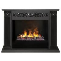 Real-Flame Milton 25,5/26 DN с очагом 3D Cassette 630 (Black вставка) электрокамин с широким очагом 3D