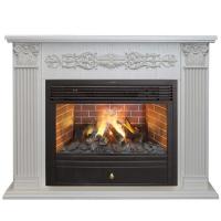 Real-Flame Milton 26 WT с очагом 3D Novara  с парогенератором пылающий камин