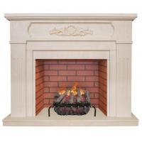 Real-Flame Milton 26 WT с очагом 3D Silva log+Brick вставка 26 индивидуальный классический электрокамин