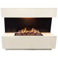 Real-Flame Modern CST 1000 WT с очагом 3D Cassette 1000 линейный электрокамин