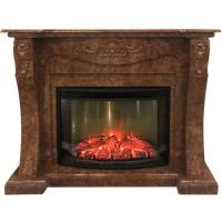 Real-Flame Olivia 25,5/26 AO с очагом Evrika 25,5 LED пристенный электрокамин